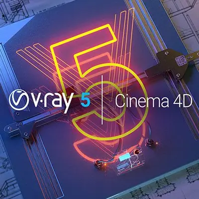Иконка V-ray 5.10.22 Cinema 4D R20-R24 [En]