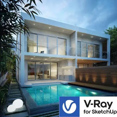 Иконка V-Ray 6.00.03 for SketchUp 2019-2023 [En]