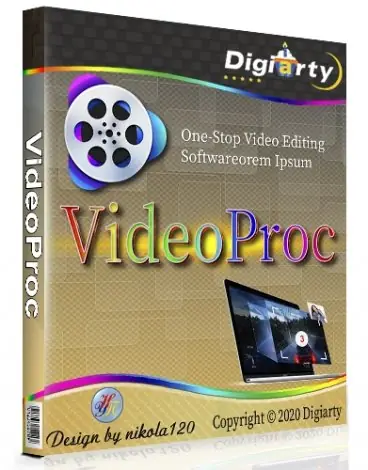Иконка VideoProc 3.9 (2020) РС RePack & Portable by TryRooM