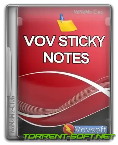 Иконка Vov Sticky Notes 8.4 + Portable [Multi Ru]
