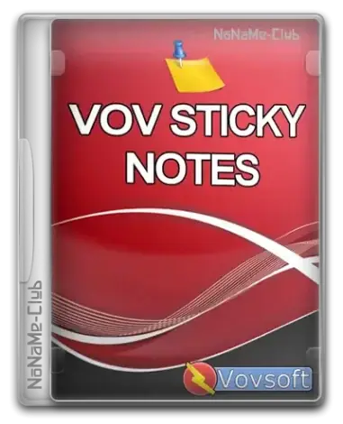 Иконка Vov Sticky Notes 8.8 + Portable [Multi Ru]