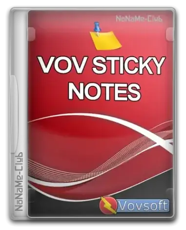 Иконка Vov Sticky Notes 9.6 + Portable [Multi Ru]