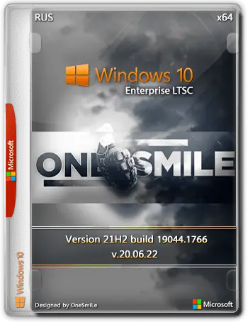 Иконка Windows 10 Enterprise LTSC x64 Rus by OneSmiLe [19044.1766]