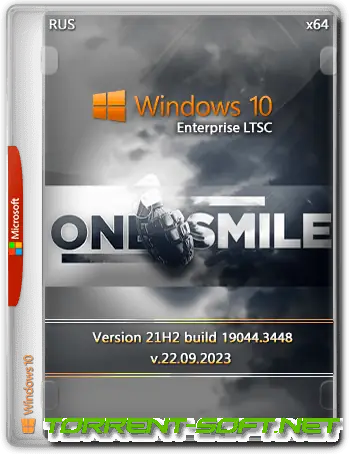Иконка Windows 10 Enterprise LTSC x64 Rus by OneSmiLe [19044.3448]