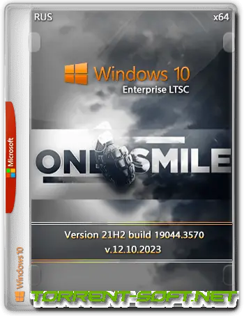 Иконка Windows 10 Enterprise LTSC x64 Rus by OneSmiLe [19044.3570]