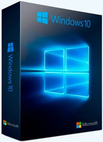 Иконка Windows 10 Pro 22H2 (build 19045.2604) x64 by BoJlIIIebnik [Ru]
