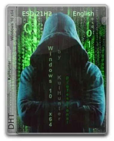 Иконка Windows 10 (v21h2) x64 PRO by KulHunter v2 (esd) [En]