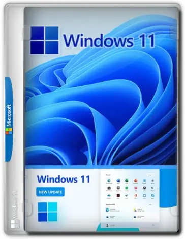 Иконка Windows 11 21Н2 (build 22000.376) (20in1) by Sergei Strelec [Ru]