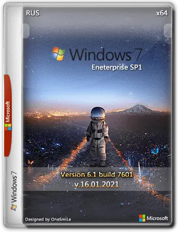 Иконка Windows 7 Enterprise SP1 x64 Rus by OneSmiLe