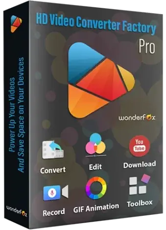 Иконка WonderFox HD Video Converter Factory Pro 27.9 RePack (& Portable) by elchupacabra [Multi Ru]