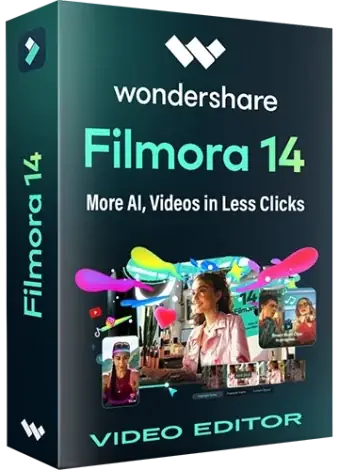 Иконка Wondershare Filmora 14.2.9.11061 (x64) [Multi Ru]