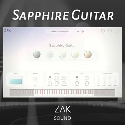 Иконка ZAK Sound - Sapphire Guitar 1.0 VSTi 3 (x64) [En]