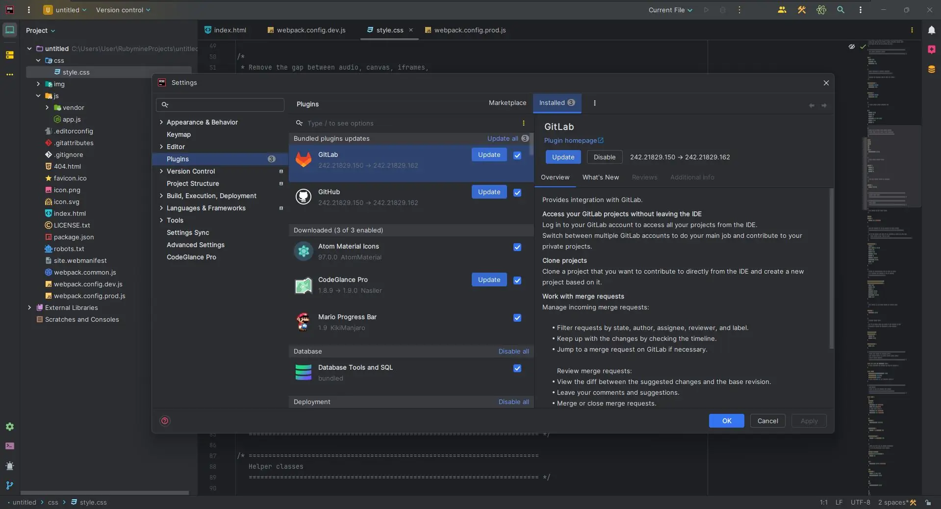Инсталляция и активация