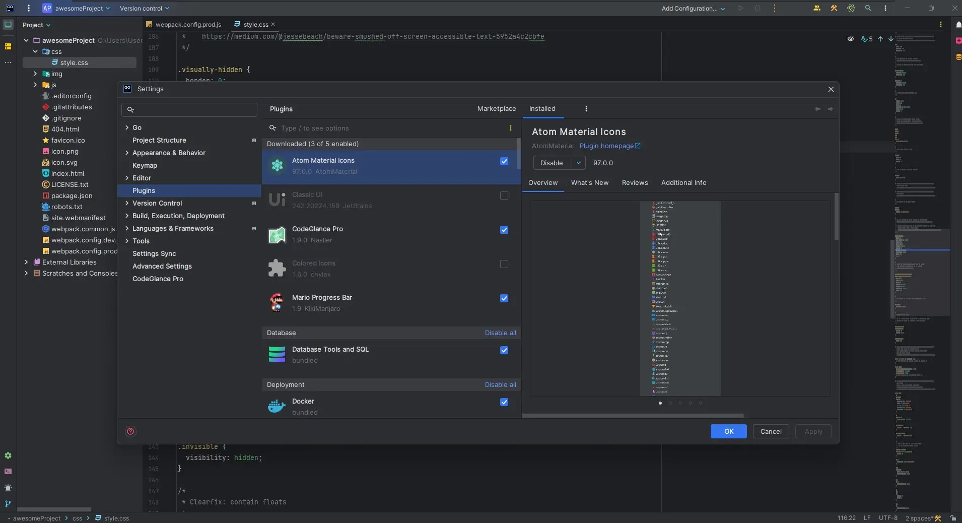 Инсталляция и активация