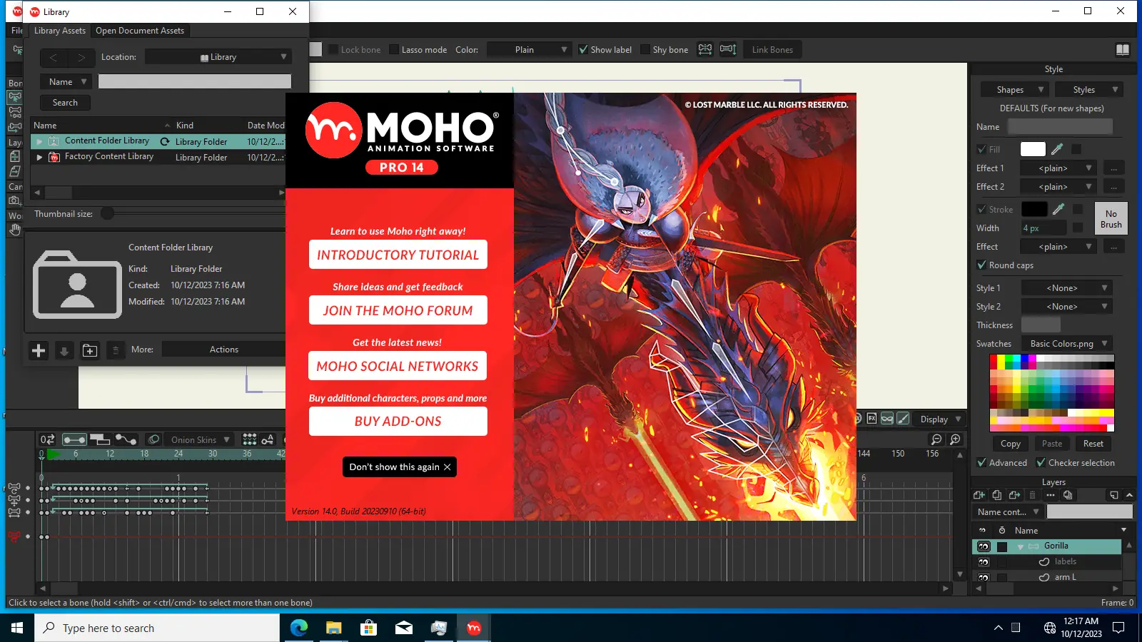 Инсталляция и активация