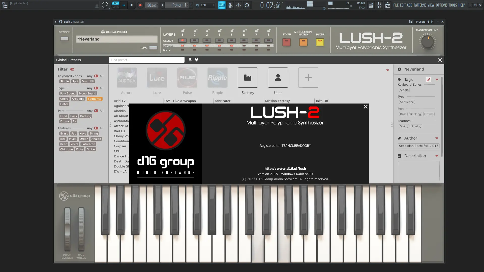 Инсталляция и активация