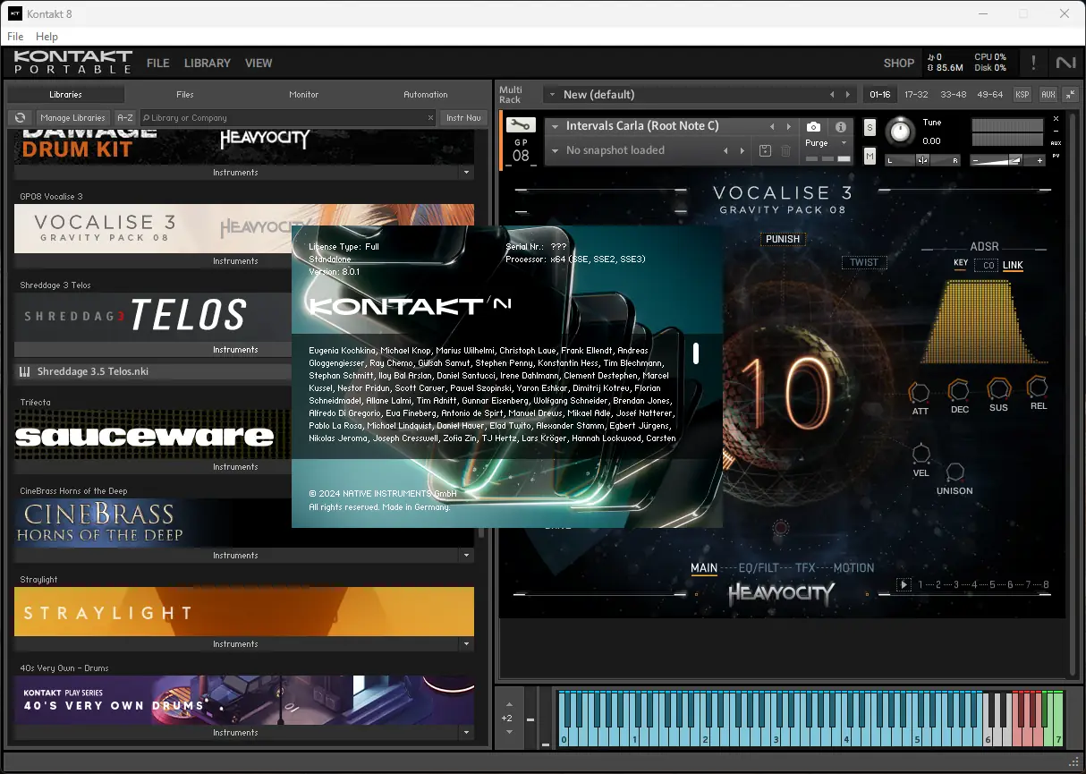 Инсталляция и активация