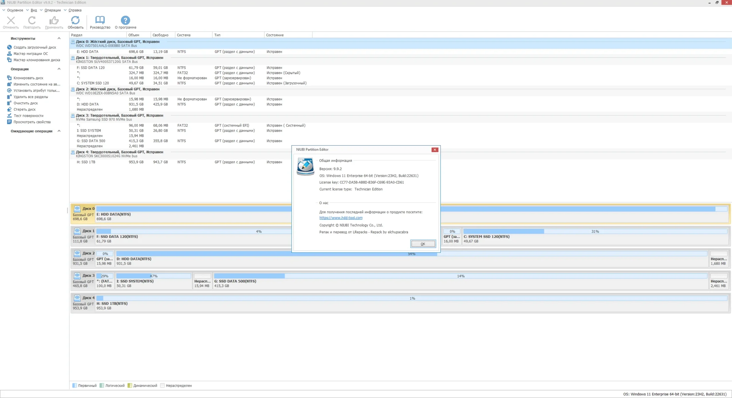 Инсталляция и активация