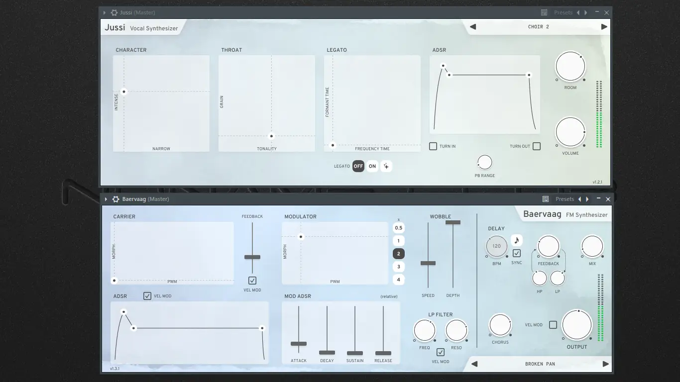 Пользовательсткй интерфейс Klevgrand Plug-ins 02.2023 VST VSTi, VST 3 VSTi 3, AAX (x64) [En]