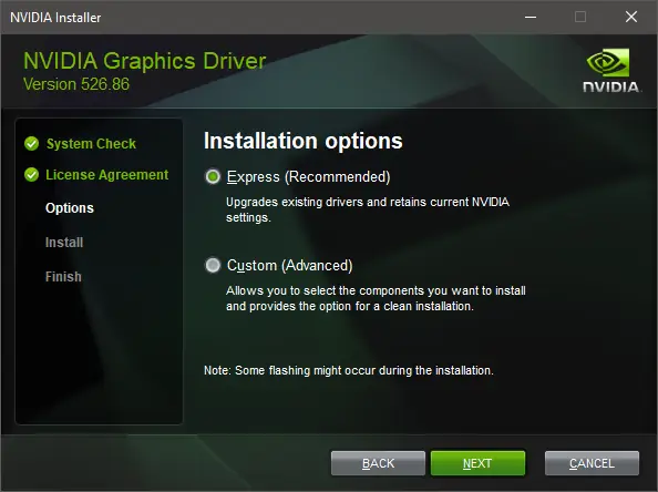 Пользовательсткй интерфейс NVIDIA GeForce Desktop Game Ready 526.86 WHQL + DCH [Multi Ru]