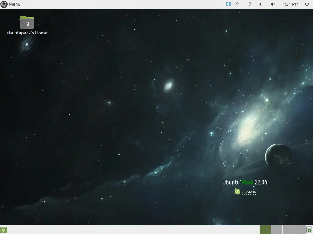 Пользовательсткй интерфейс Ubuntu Pack 22.04 MATE [amd64] [март] (2023) PC