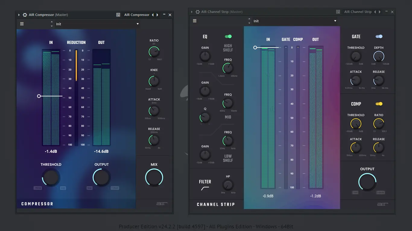 Программный интерфейс AIR Music Technology - AIR Creative FX Collection 2 1.2.1.14 VST, VST 3, AAX RePack by TCD [En]