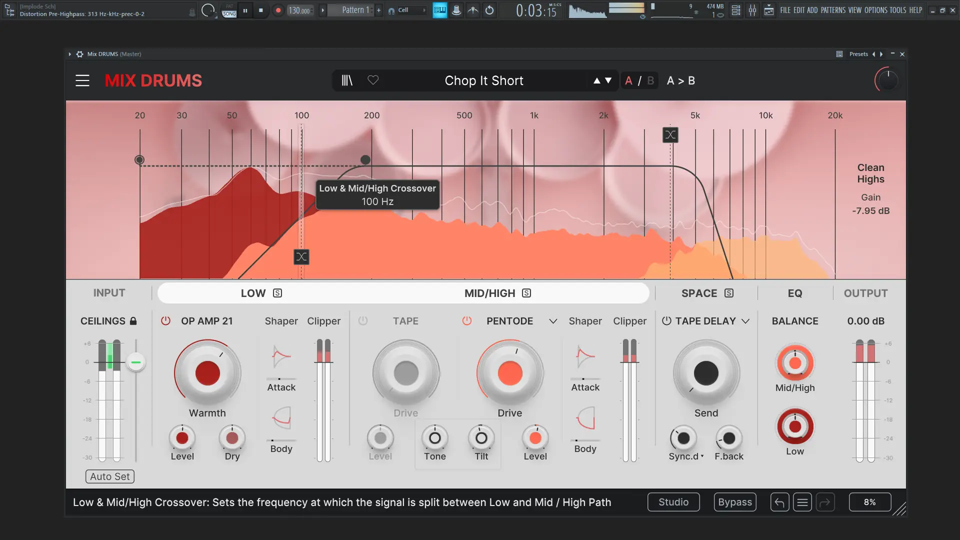 Программный интерфейс Arturia - Mix DRUMS 1.0.0 VST, VST 3 (x64) [En]