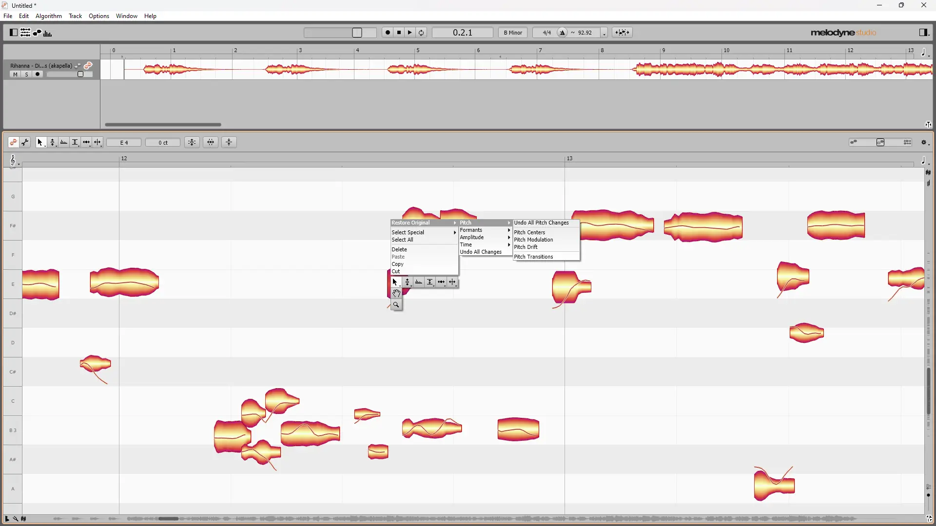 Программный интерфейс Celemony - Melodyne Studio 5.3.1.018 STANDALONE, VST 3, AAX (x64) Repack by R2R [En]