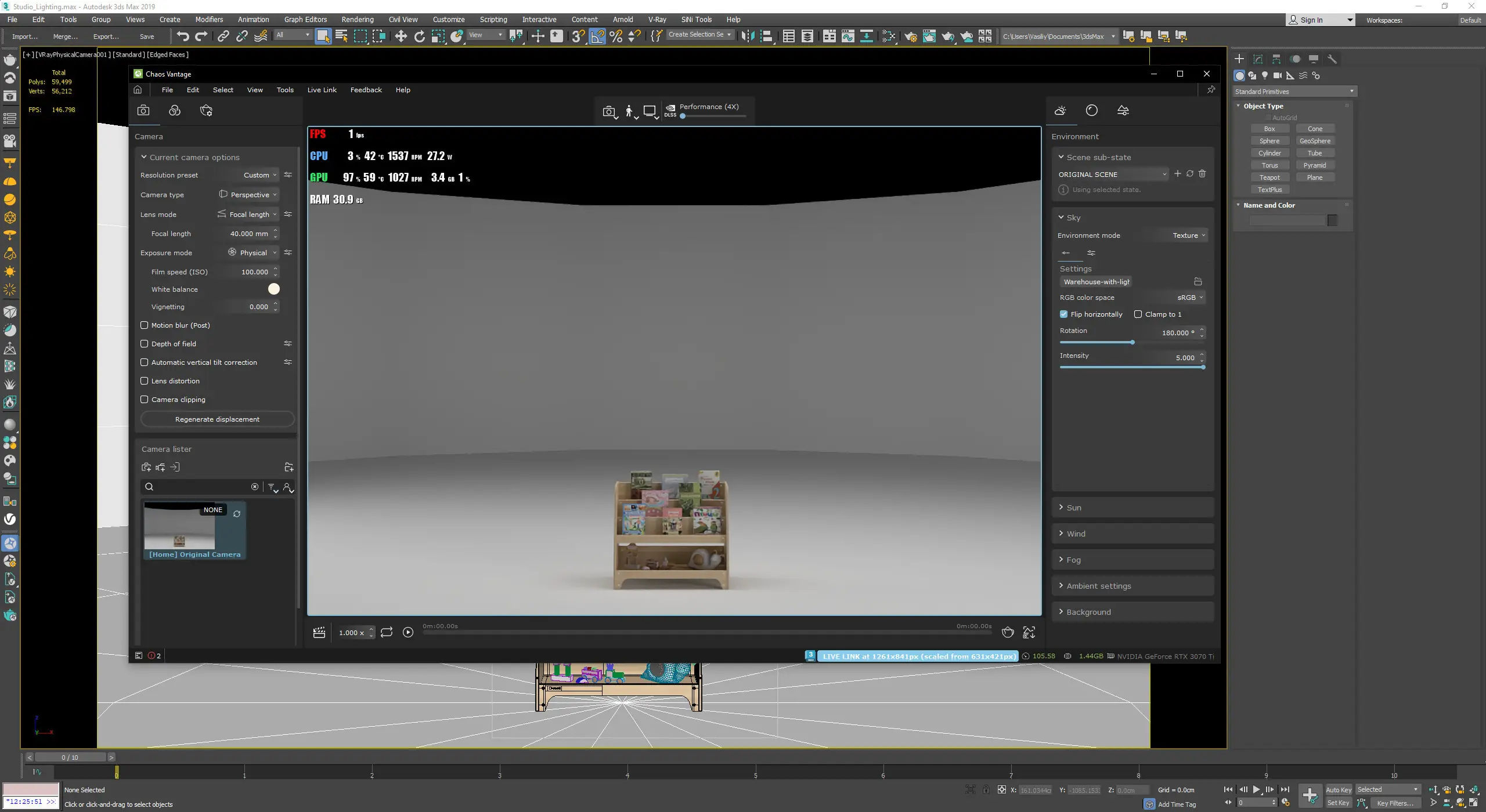Программный интерфейс Chaos Vantage 2.8.0 [En]