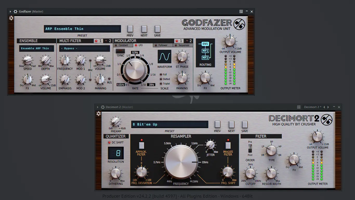 Программный интерфейс D16 Group - SilverLine Collection 2025.6 VST, VST 3, AAX (X86 X64) RePack by TCD [En]