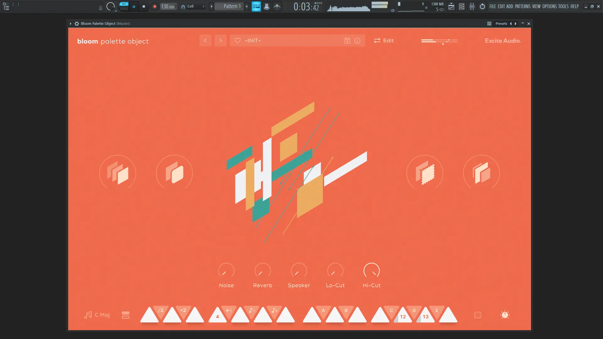 Программный интерфейс Excite Audio - Bloom Palette Object 1.0.0 STANTALONE, VSTi, VSTi 3, AAX (x64) [En]