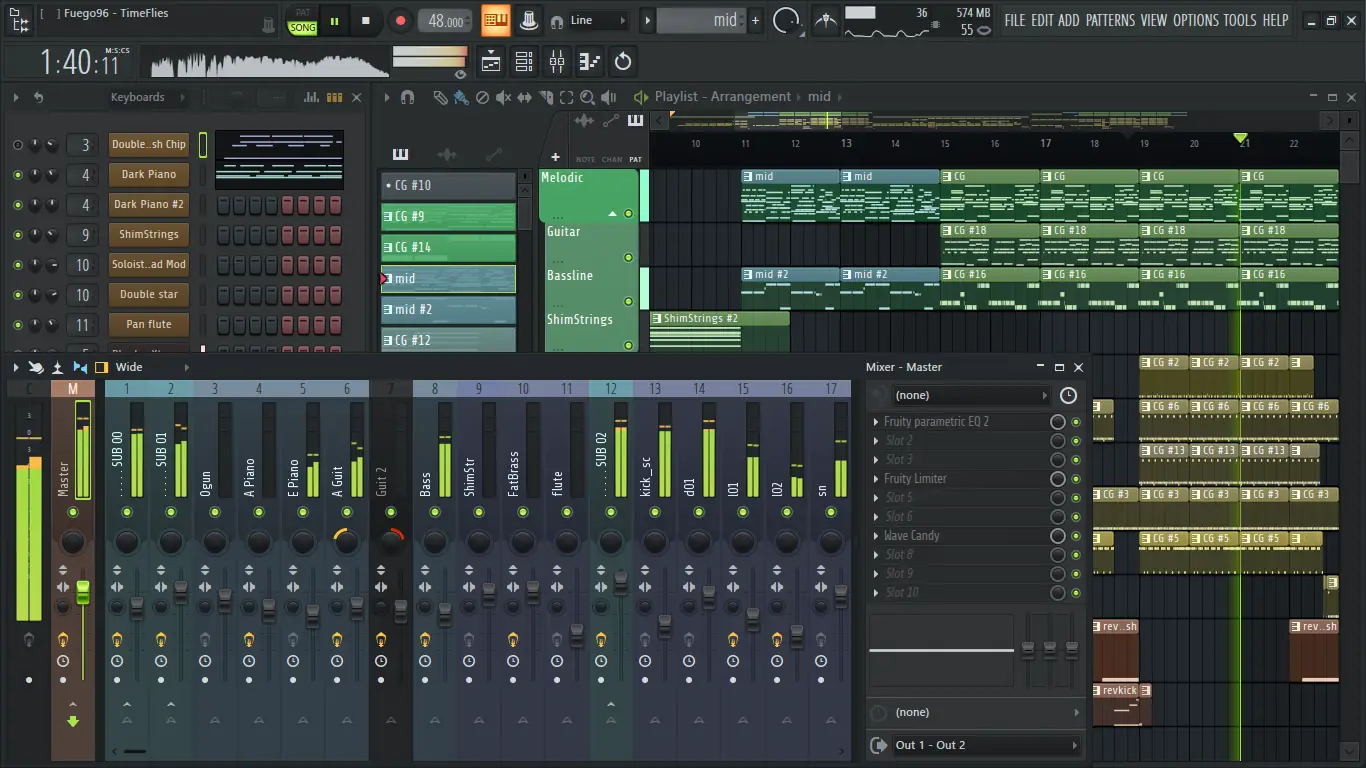 Программный интерфейс FL Studio Producer Edition 24.1.1.4285 - All Plugins Edition + Addons (x64) RePack by KpoJIuK [Multi]