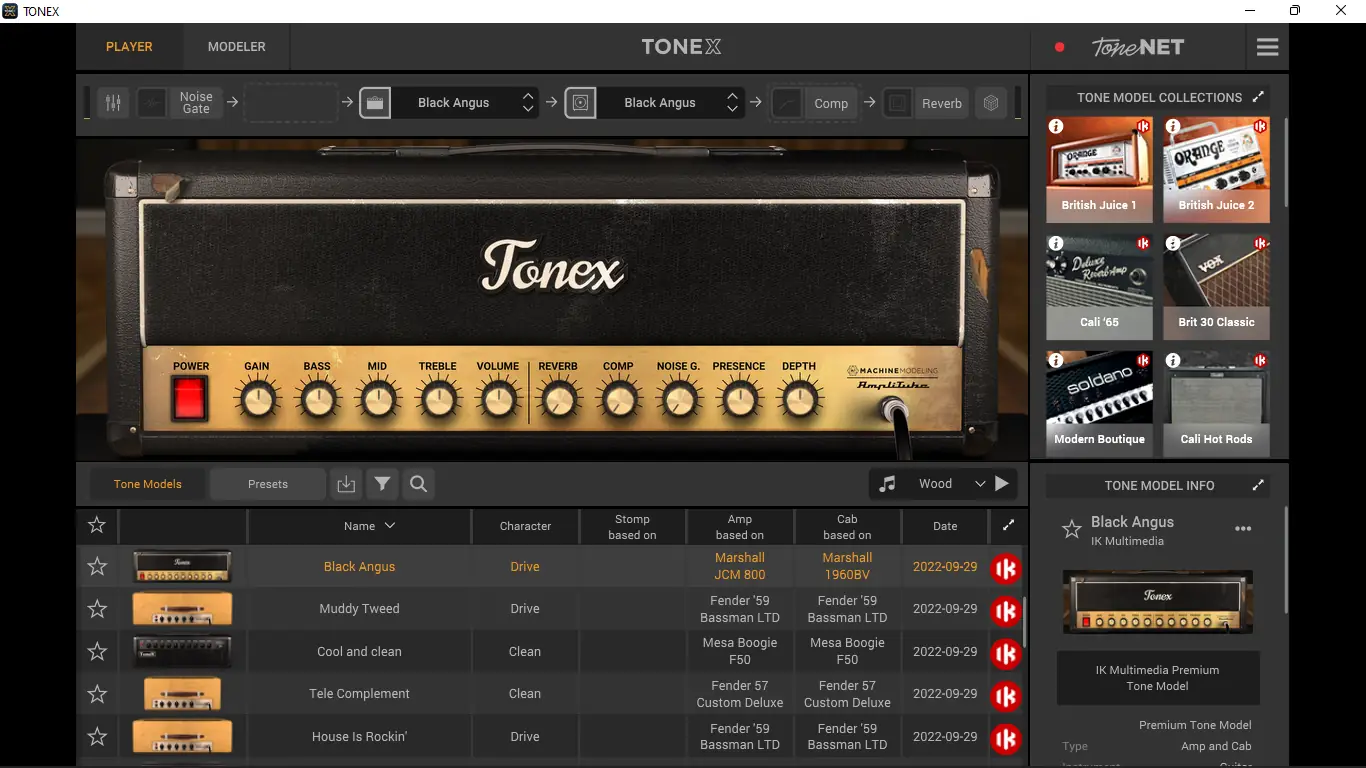 Программный интерфейс IK Multimedia - TONEX MAX 1.0.3 STANDALONE, VST, VST3, AAX (x64) [En]
