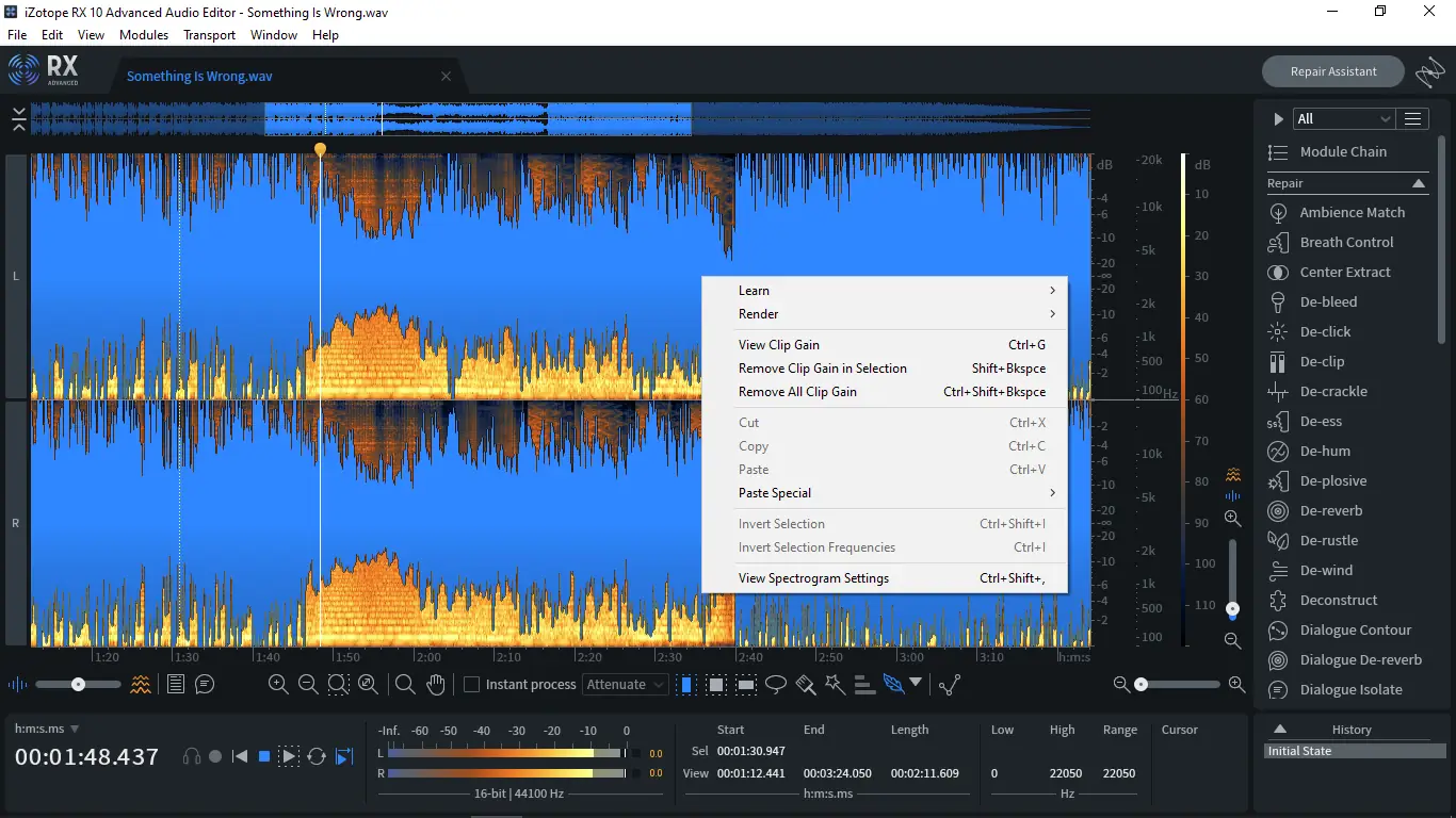 Программный интерфейс iZotope - RX 10 Audio Editor Advanced 10.3.0 STANDALONE, VST3, AAX (x64) RePack by R2R [En]