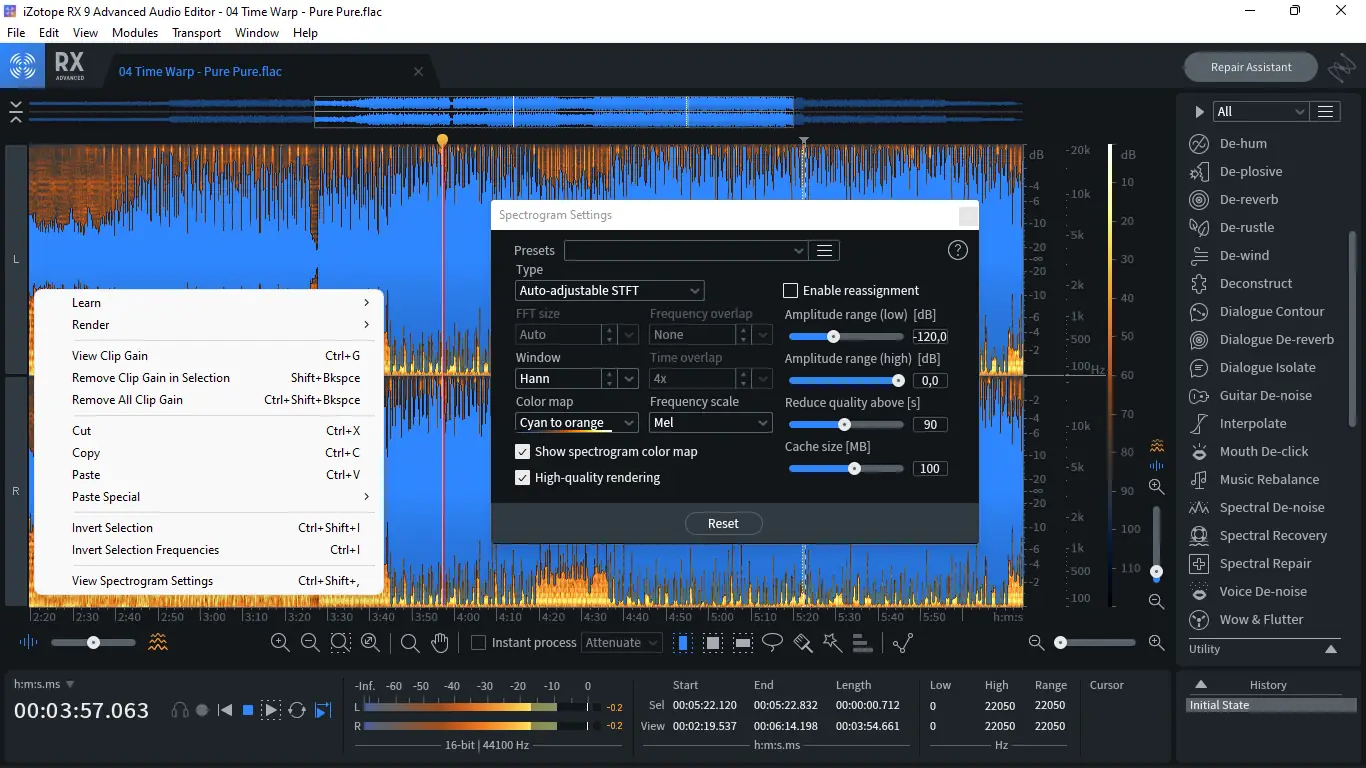 Программный интерфейс iZotope - RX 9 Audio Editor Advanced 9.3.0 STANDALONE, VST, VST3, AAX (x64) RePack by R2R [En]