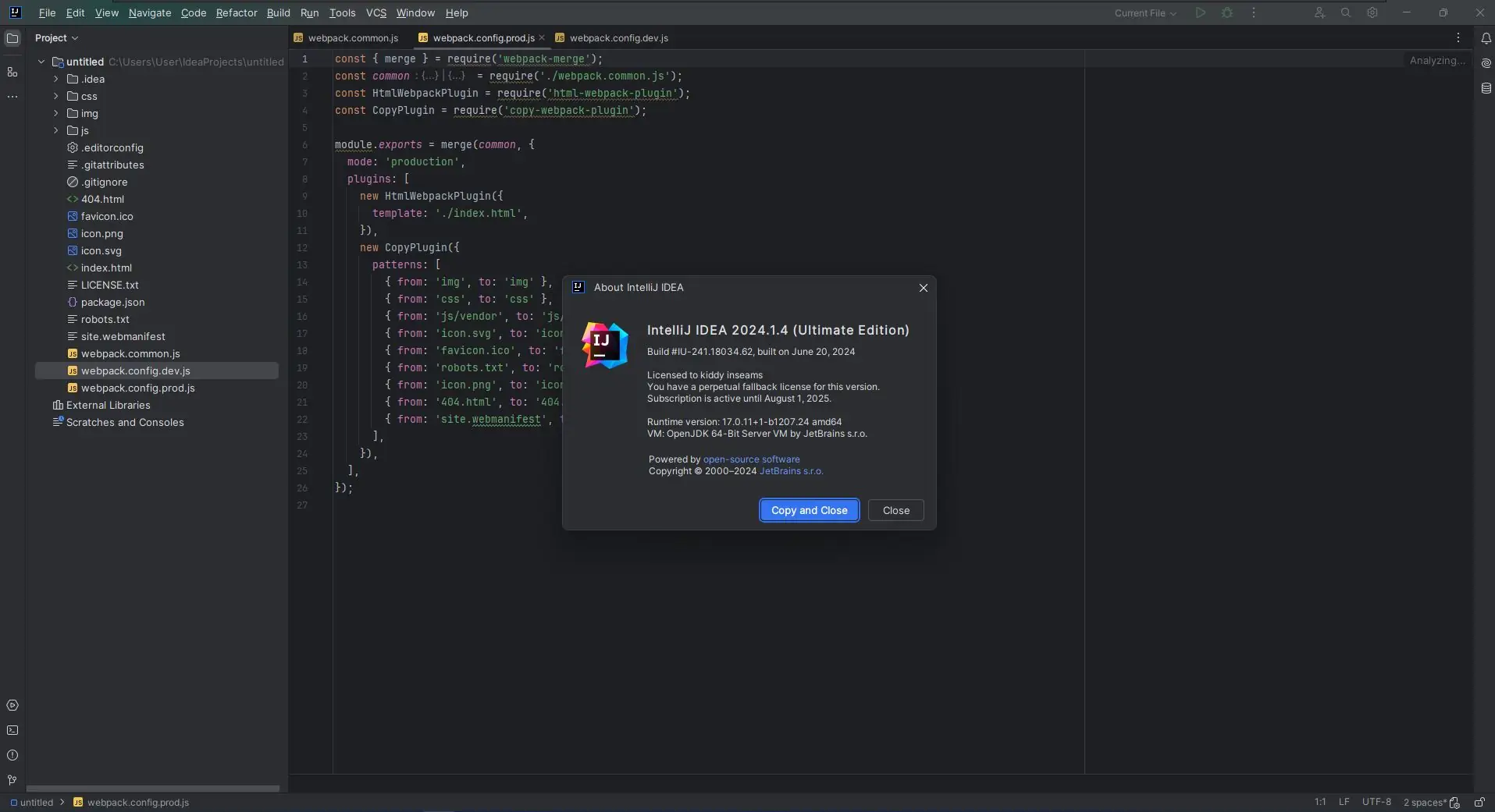 Программный интерфейс Jetbrains IntelliJ IDEA Ultimate 2024.1.4 Repack by Sitego [En]