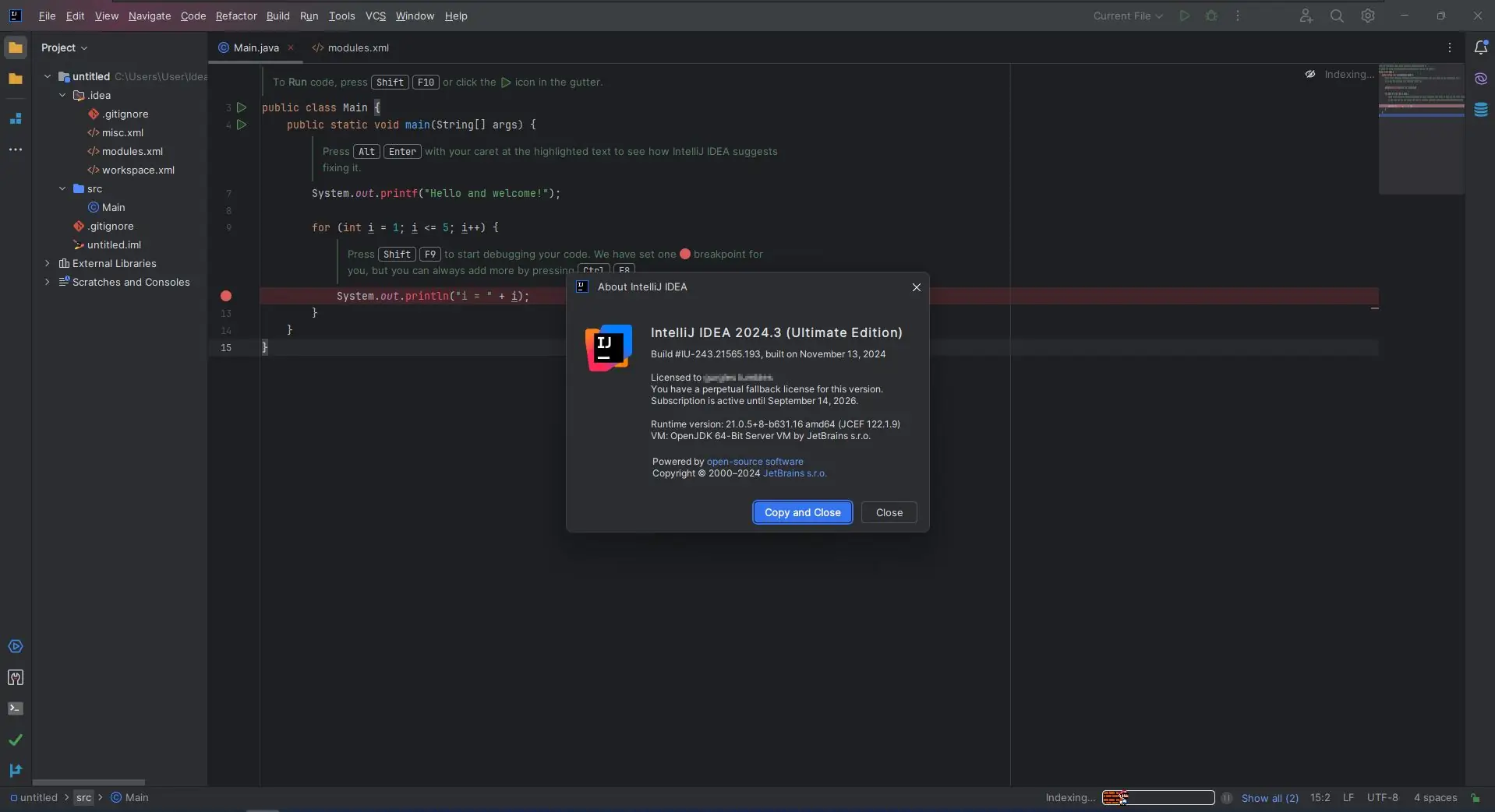 Программный интерфейс Jetbrains IntelliJ IDEA Ultimate 2024.3 (x64-arm64) Repack by Sitego [En]