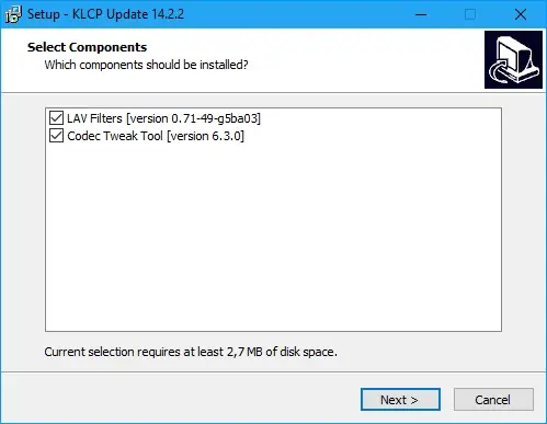 Программный интерфейс K-Lite Codec Pack Update 15.3.8 (2020) PC