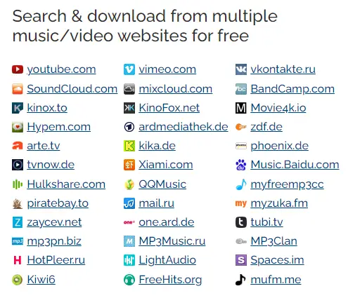 Программный интерфейс Lacey Free Music & Video Downloader 2.93 Portable [Multi Ru]