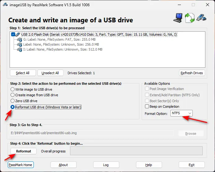 Программный интерфейс MemTest86 Pro 11.3 Build 1000 RePack by Taciturn [Multi Ru]