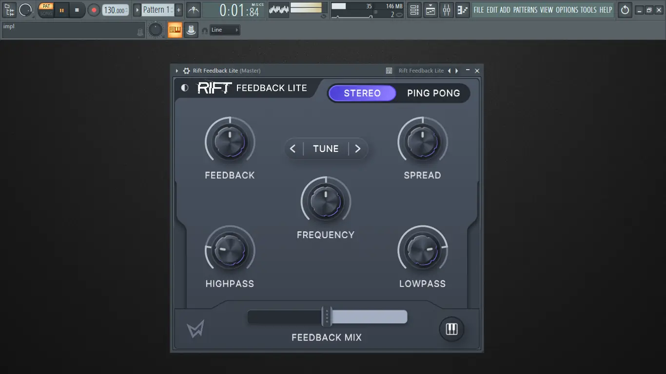 Программный интерфейс Minimal Audio - Rift Feedback Lite 1.1.0 VST, VST 3 (x64) [En]