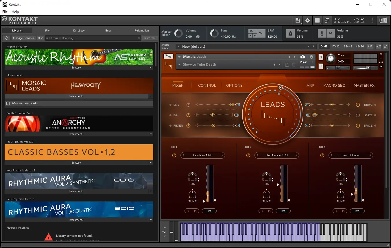 Программный интерфейс Native Instruments - Kontakt 6.7.1 STANDALONE, VSTi, VSTi3, AAX (x64) Portable by vkDanilov [En]