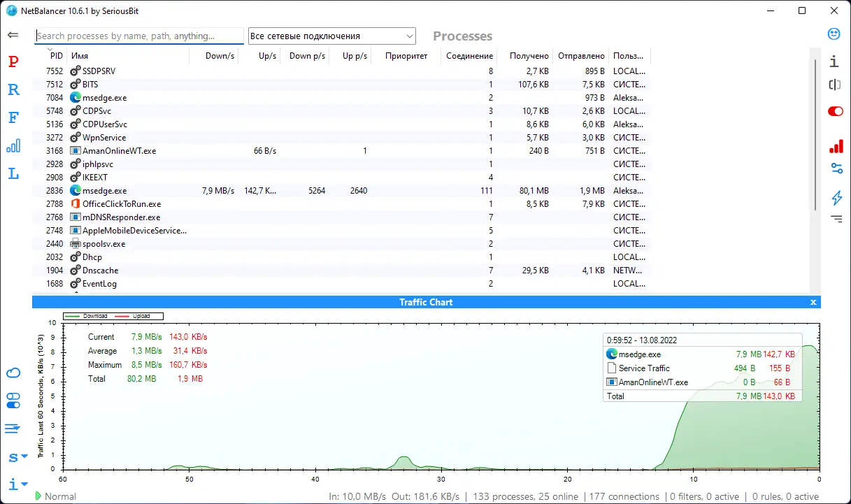 Программный интерфейс NetBalancer 10.6.1.3129 (2022) PC RePack by elchupacabra
