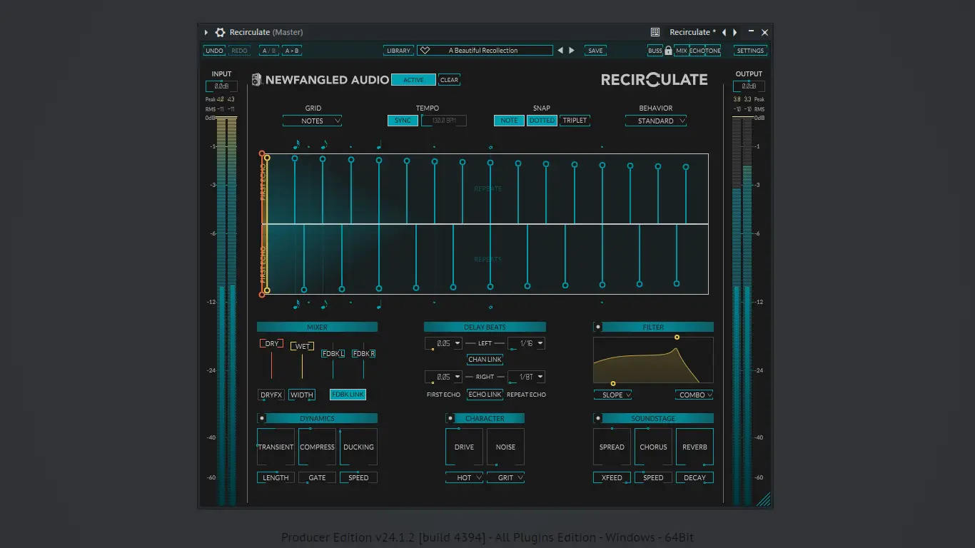 Программный интерфейс Newfangled Audio - Recirculate 1.1.9 VST, VST 3, AAX (x64) RePack by R2R [En]