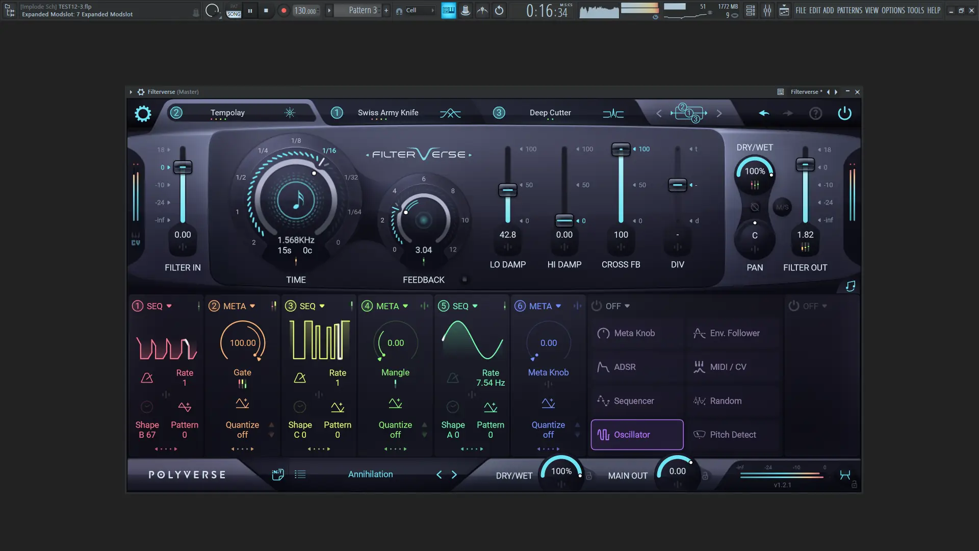 Программный интерфейс Polyverse Music - Filterverse 1.2.1 VST, VST 3, AAX (x64) [En]