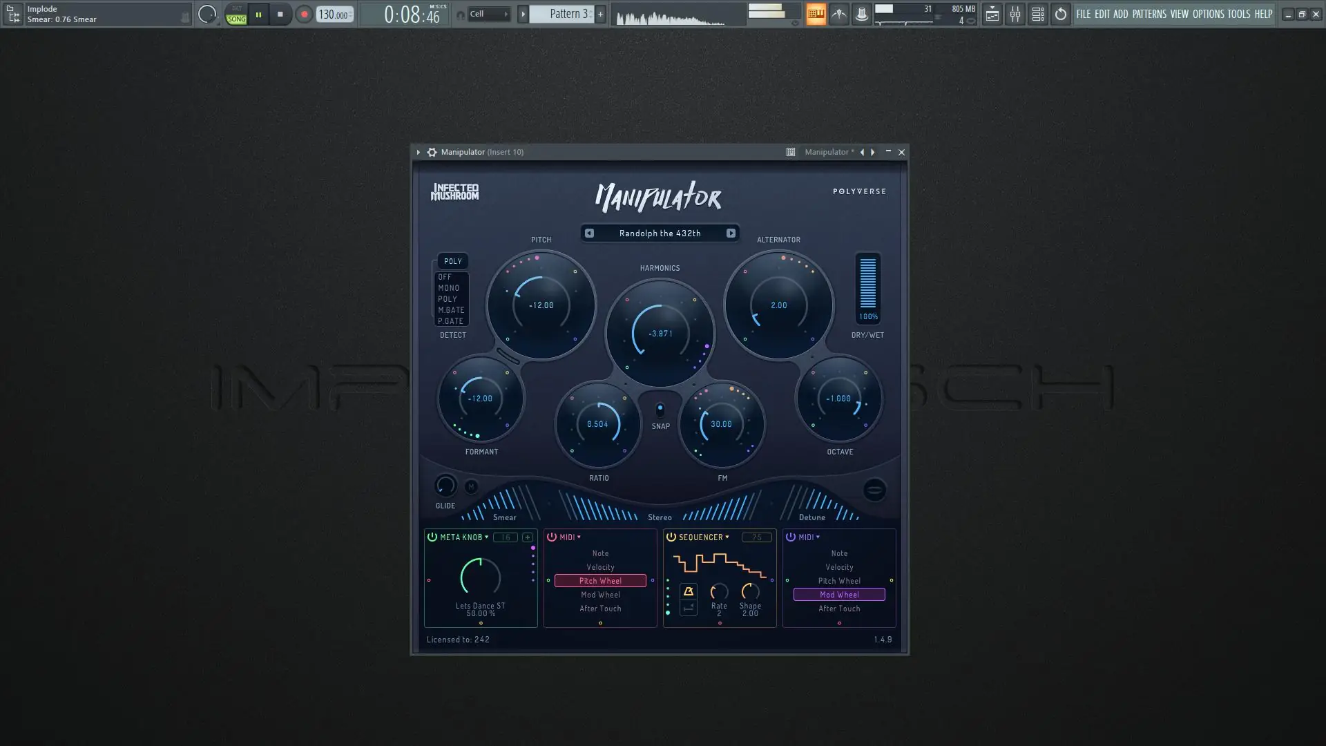 Программный интерфейс Polyverse Music - Manipulator 1.4.9 VST, VST 3, AAX (x64) [En]