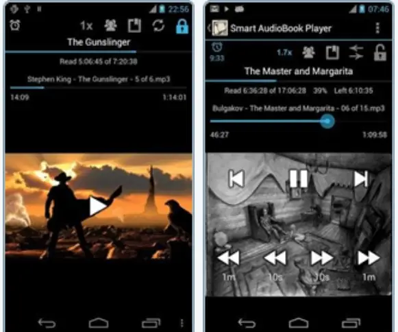 Программный интерфейс Smart AudioBook Player Pro 10.1.6 (2023) Android