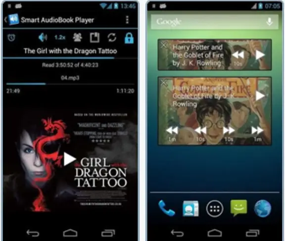 Программный интерфейс Smart AudioBook Player Pro 9.1.7 (2022) Android