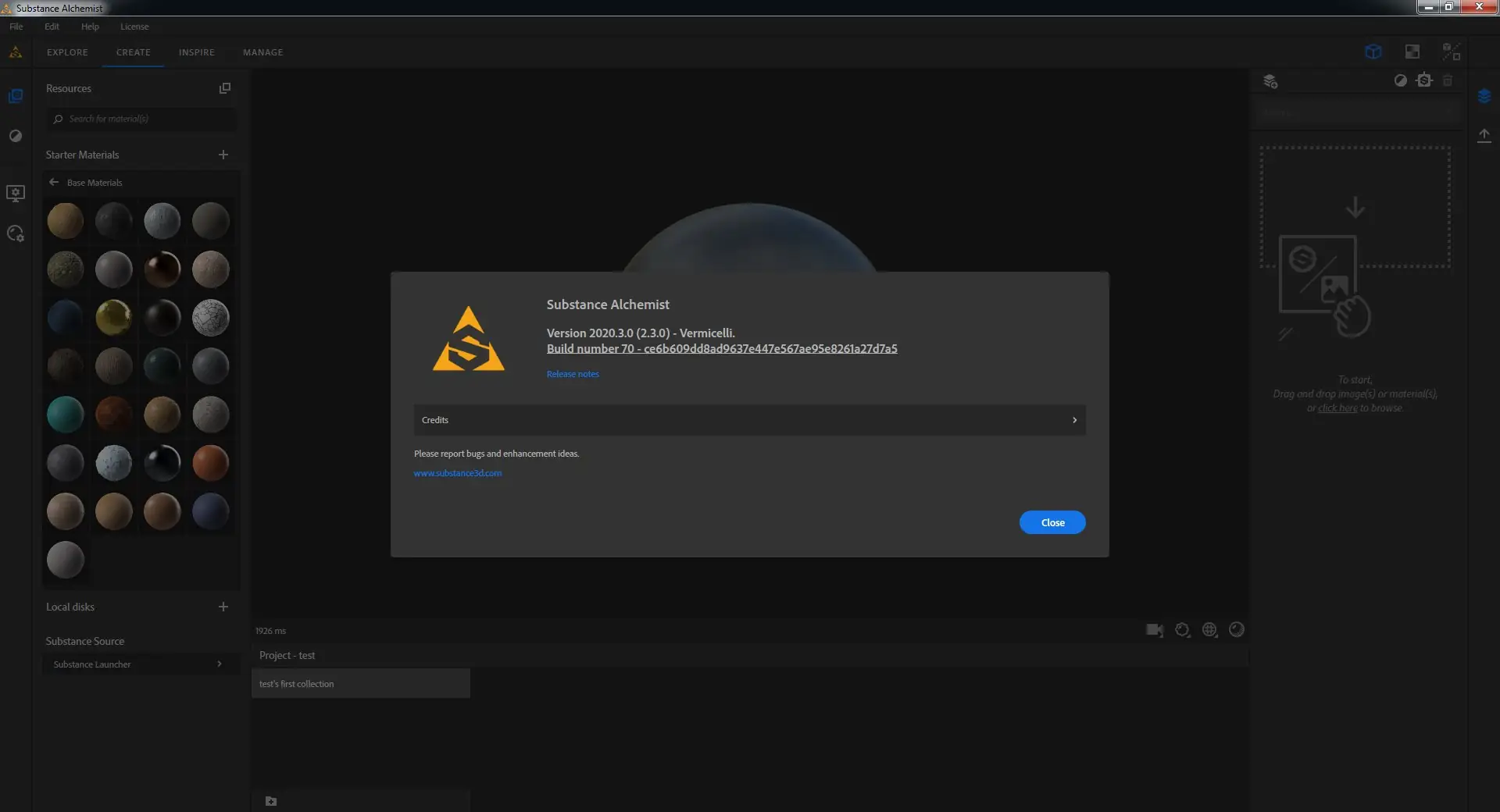 Программный интерфейс Substance Alchemist 2020.3.0 (2.3.0) Build 70 [Multi]