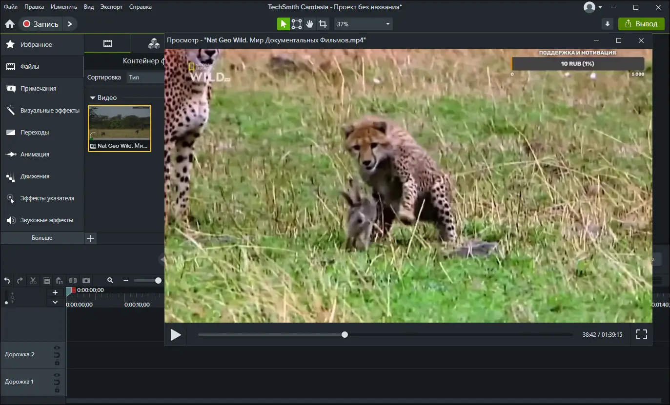 Программный интерфейс TechSmith Camtasia 24.0.4 build 2964 RePack by elchupacabra [Multi Ru]